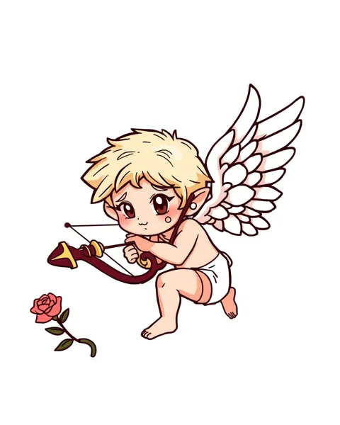 Cupid Cartoon Images: Colorful and Playful Depictions of Desire