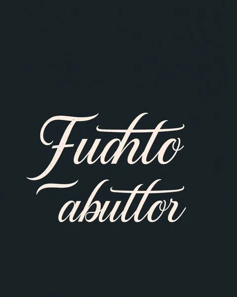 Cursive Fonts Used in Tattoo Designs for Emotional Expression