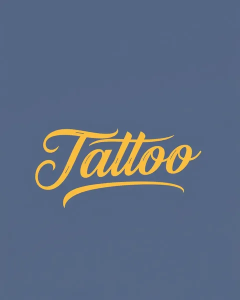 Cursive Tattoo Font: Unique Writing Style for Personalized Designs