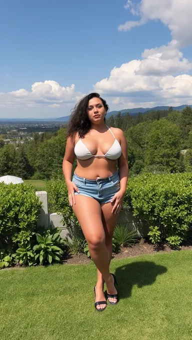 Curvy Women with Big Boobs Exist in Society