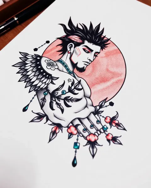 Custom Tattoo Designs for a Son's Personal Style