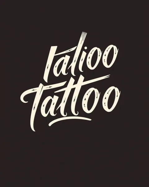 Custom Tattoo Lettering Fonts for Personalized Designs