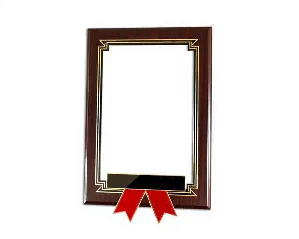 Customizable Blank Award Plaque PNG