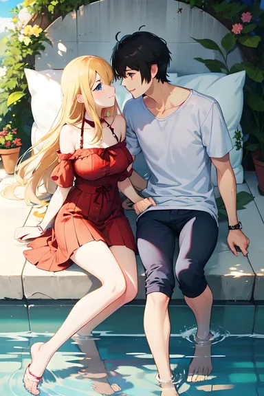 Cute Anime Pictures of Beautiful Couples Together