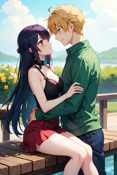 Cute Anime Pictures of Lovely Couples Moments