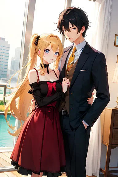 Cute Anime Pictures of Romantic Couples