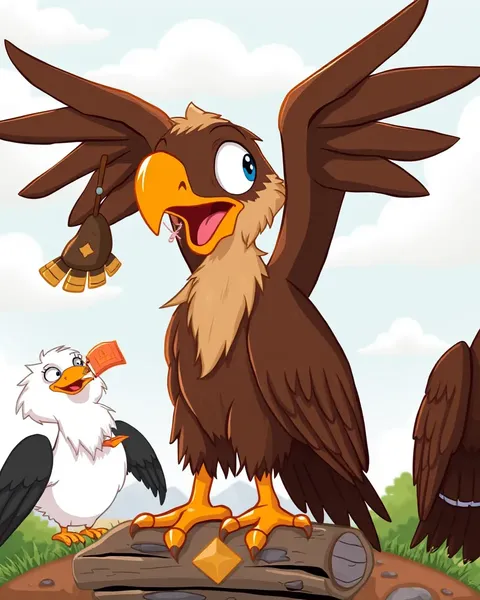 Cute Cartoon Images of Buzzards