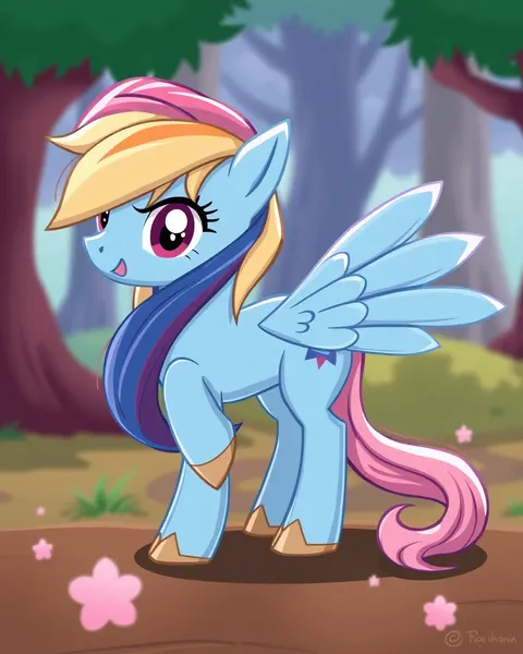 Cute Cartoon Ponies Images for Desktop