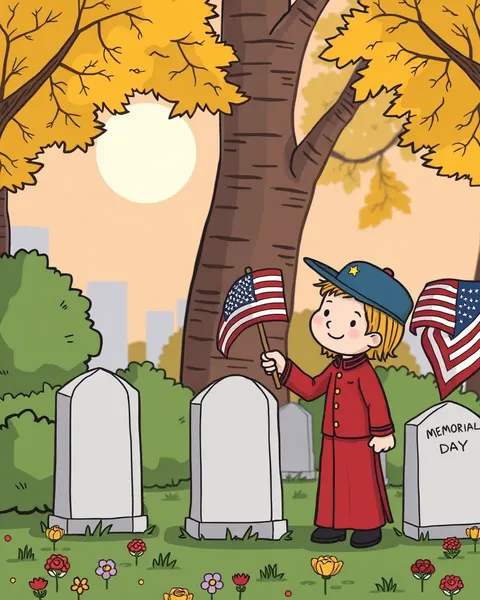 Cute Memorial Day Cartoon Images Gallery