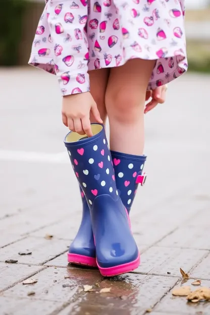 Cute Toddler Girl Rain Boots Images