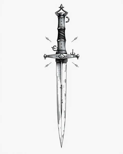 Dagger Tattoo Meaning and Its Connection to Strength