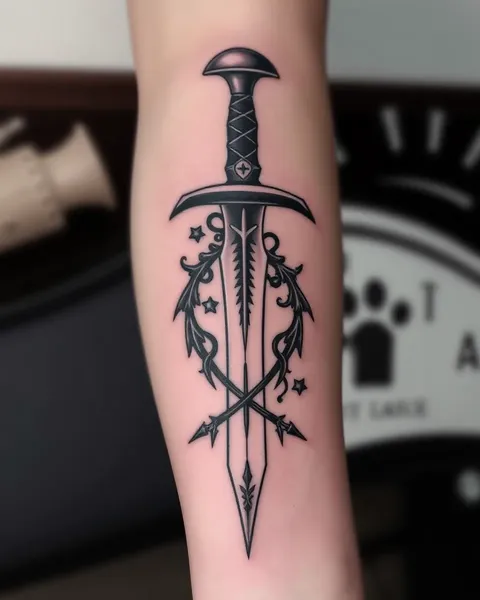 Dagger Tattoo Symbolism and Its Various Interpretations