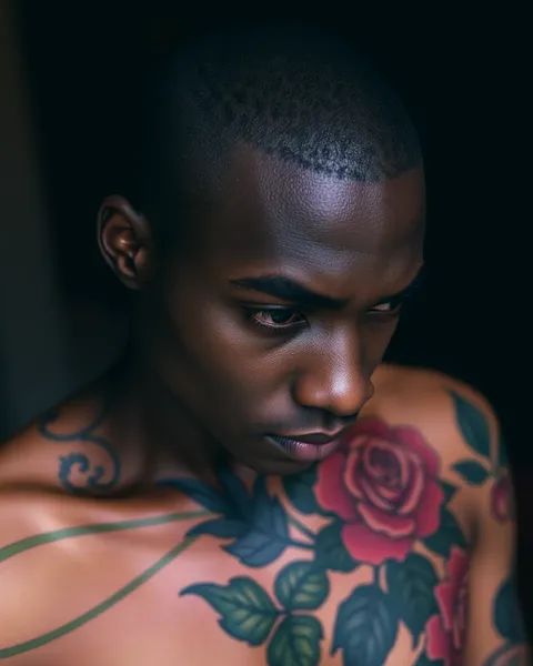 Dark Skin and Color Tattoos: A Form of Self-Expression