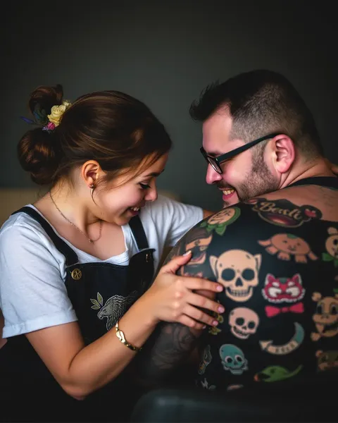 Daughter and Dad Tattoo Meaningful Family Bond