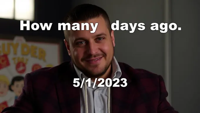 Days Since May 1st 2025 in Past Time