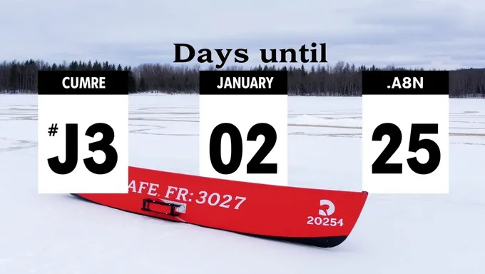 Days Tick By Until January 3 2025 Arrives