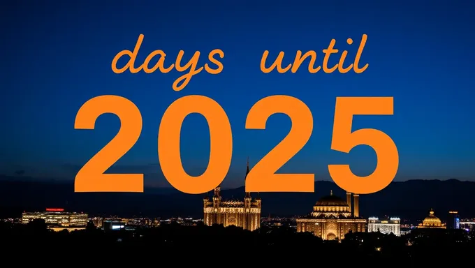 Days Until 2025: A New Beginning