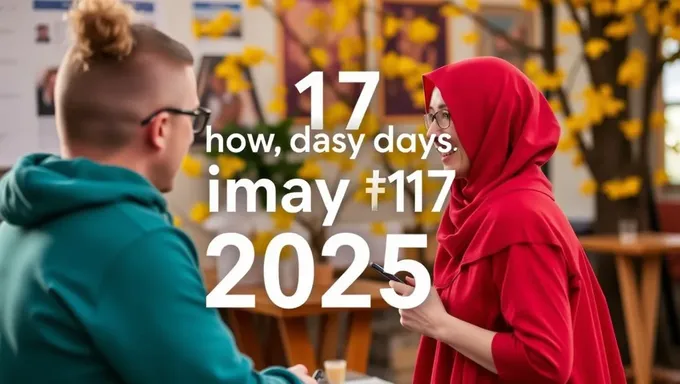 Days Until May 17, 2025: Exact Calculation