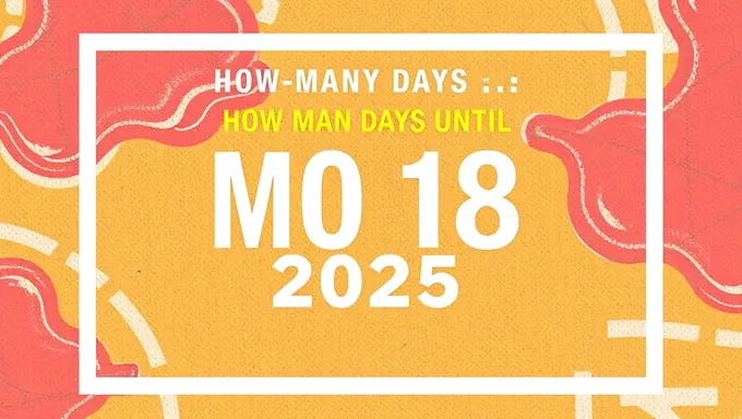 Days Until May 18, 2025: Countdown Timer