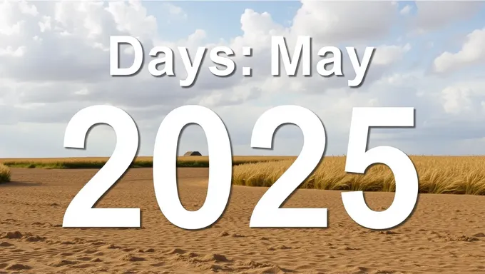 Days Until May 2 2025 Deadline