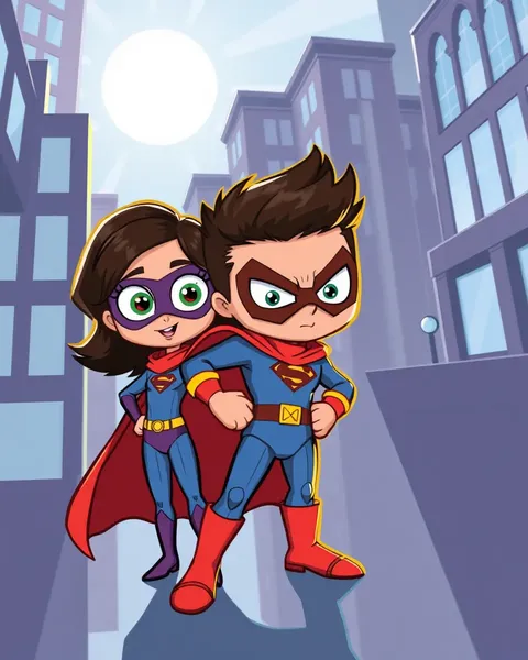 Dazzling Super Hero Cartoon Pictures Showcase