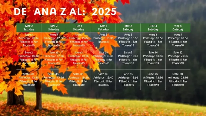 De Anza Fall 2025 Schedule Announced