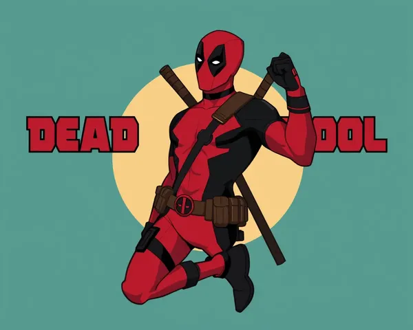 Deadpool PNG Graphic Image