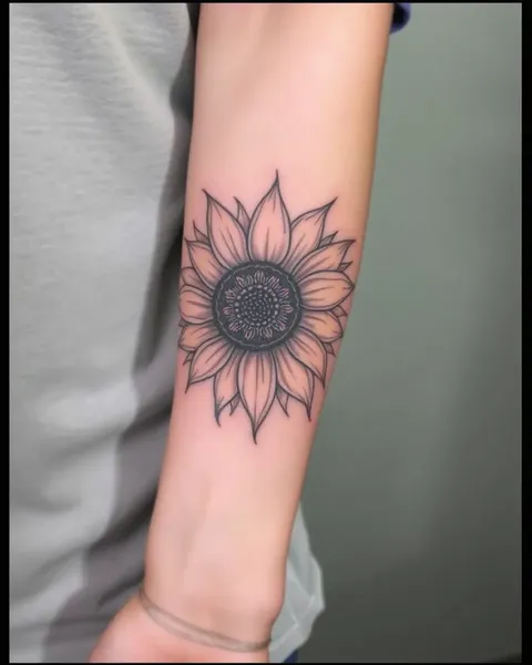 Deciphering the Hidden Meaning Behind Sunflower Tattoos