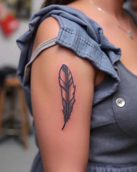 Deciphering the Hidden Meaning of Feather Tattoos