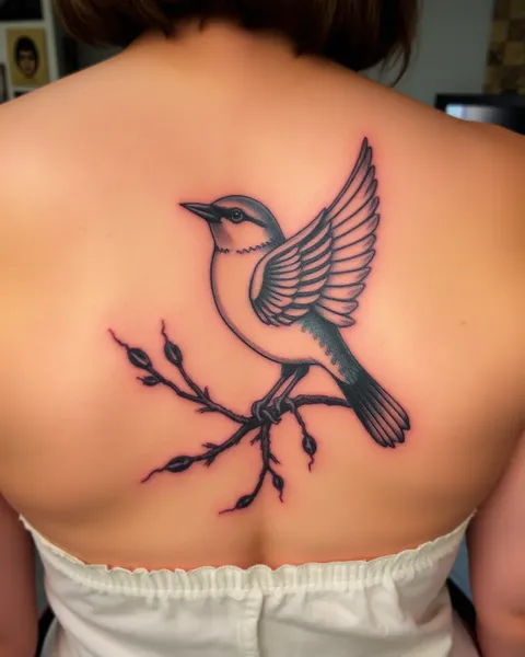 Deciphering the Hidden Message in a Tattoo of Birds