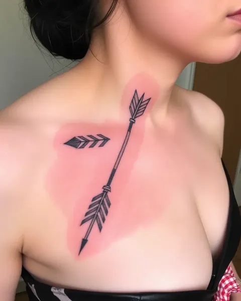 Deciphering the Symbolic Meaning of an Arrow Tattoo