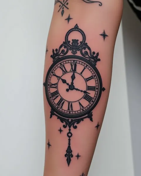 Decoding the Hidden Meaning Behind the Clock Tattoo