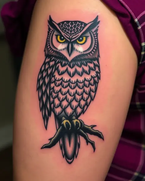 Definition of Owl Tattoos: Uncovering the Symbolism and Meaning