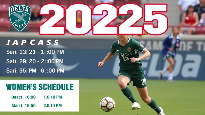 Delta College Women's Soccer 2025 Season Schedule Published