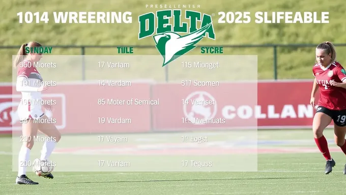 Delta College Women's Soccer Schedule Released for 2025