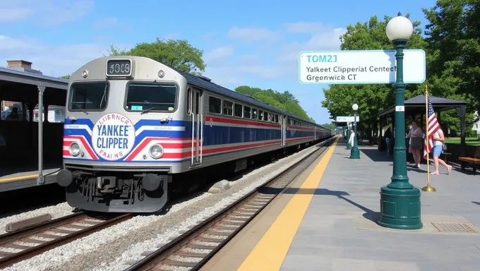 Departing Greenwich CT Yankee Clipper Train Schedule