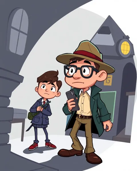 Detective Cartoon Pictures for Children Launched