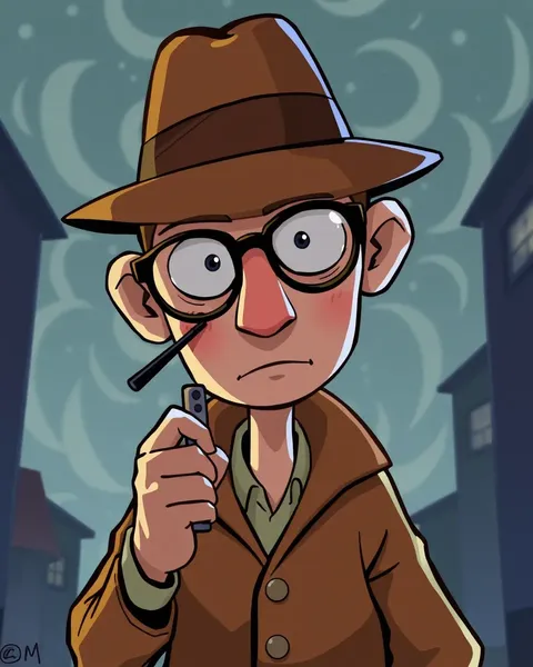 Detective Images Cartoon: Solving Mysteries with Cartoon Clues