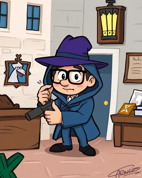 Detective Images Cartoon: Whodunit in Animated Form