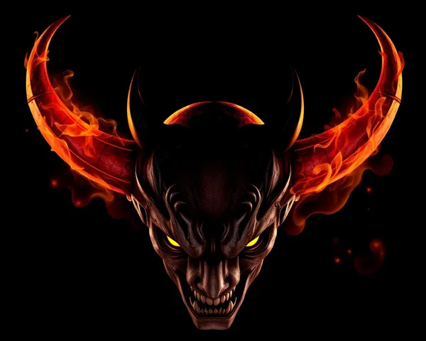 Devil Horns PNG Symbol Graphic