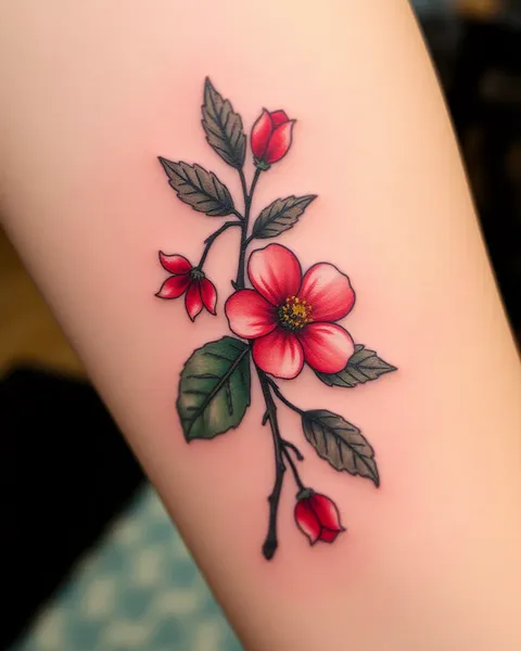 Discover the Hidden Meaning Behind Cherry Flower Tattoos