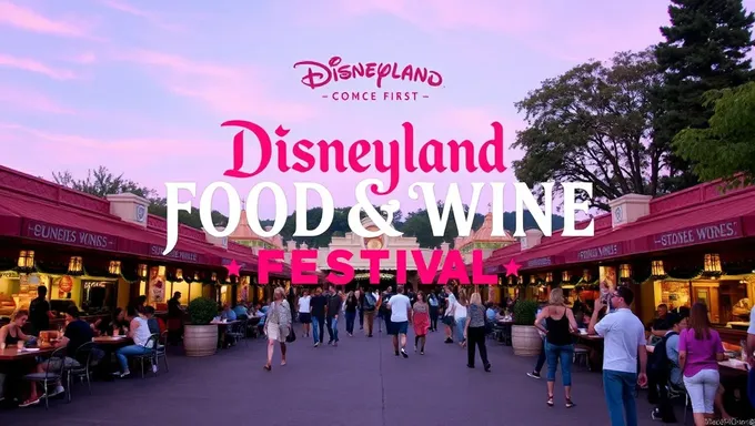 Disneyland's 2025 Food and Wine Festival Lineup Announced