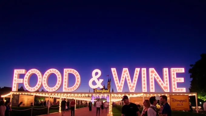 Disneyland Food and Wine Festival 2025 Wine List Unveiled