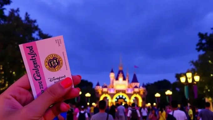 Disneyland Sweethearts Night 2025 Tickets Summary