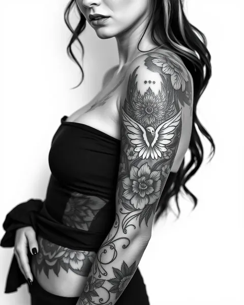 Diverse Inspiration in Womens Tattoo Patterns