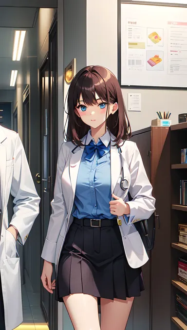 Doctor's Secret High School Girls Hentai Practice