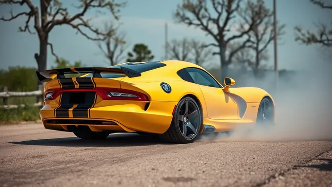 Dodge Viper 2025: New Car Features Revealed