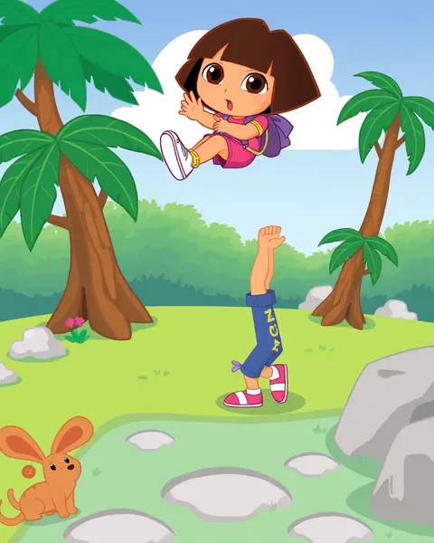 Dora Cartoon Images for Preschool Learning