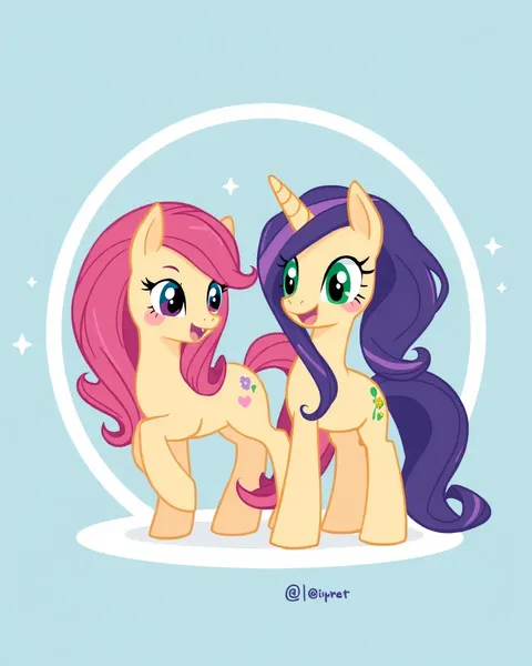 Download Cartoon Ponies Images for Free