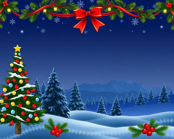 Download Christmas Border PNG File Now